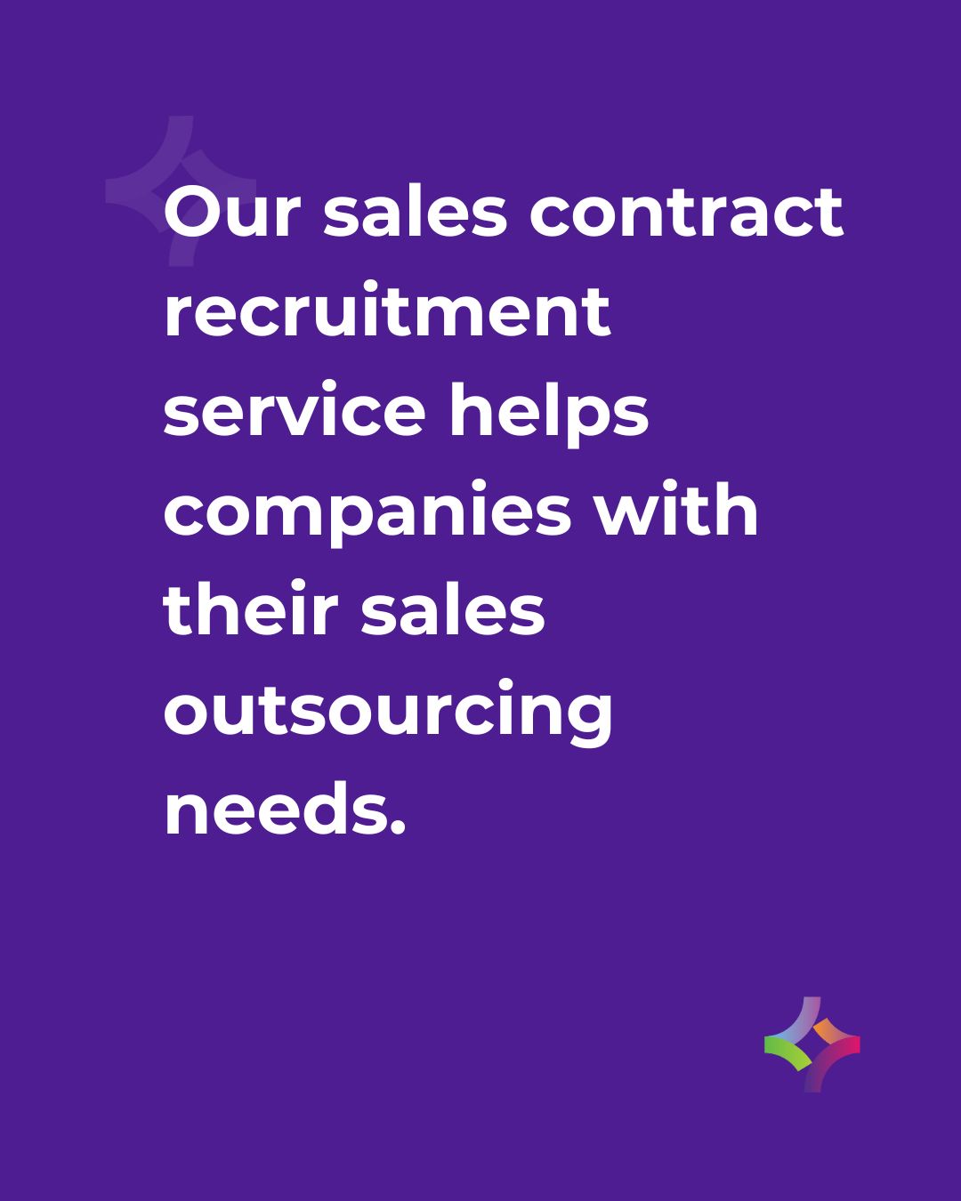 Pareto sales contracting solution